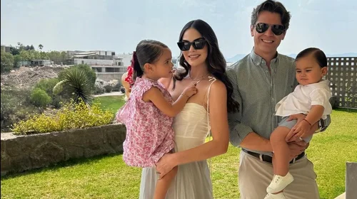 Ximena Navarrete se convertirá en madre por tercera vez