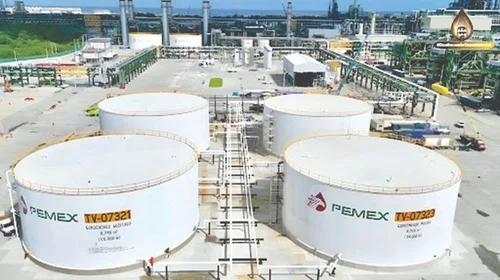 Invertirán 10,400 mdd para ampliar almacenamiento en Pemex 