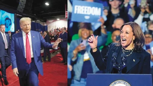 Kamala Harris y Donald Trump se alistan para ser más duros