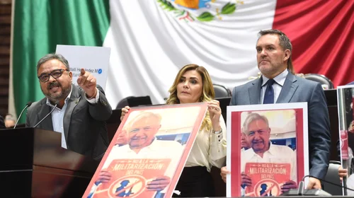  Rechaza Víctor Pérez adhesión de Guardia Nacional a Sedena