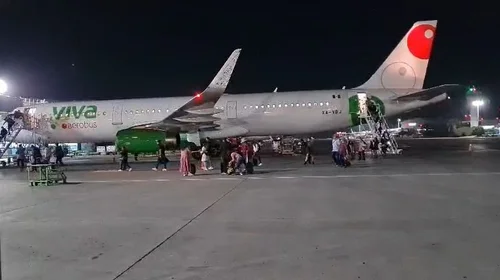 Revisan vuelo tras falsa amenaza de bomba en AICM