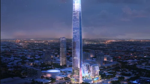 Planean construir el rascacielos más grande de Estados Unidos