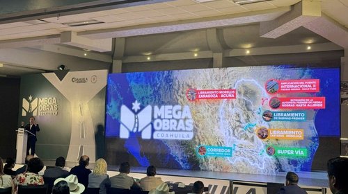 Invertirá Coahuila 14 mil millones para modernizar carretera 57