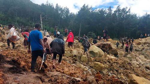 ONU estima 670 personas muertas en deslave en Papúa Nueva Guinea
