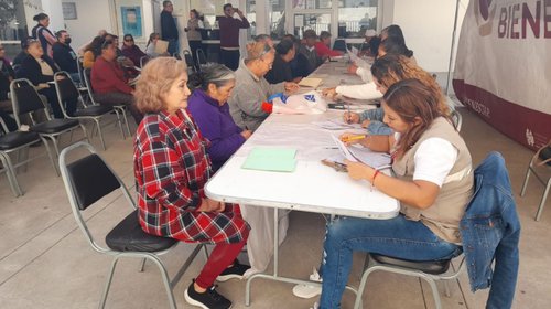 Realizan 'Operativo Bienestar' para personas de 65 años