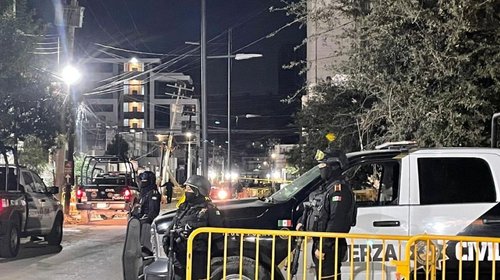 Despliegan operativo policiaco en Centrito Valle 