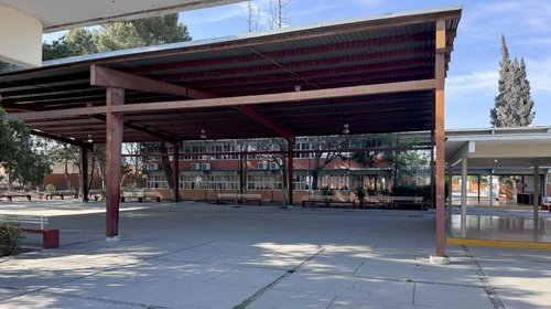Realizan operativo mochila tras amenaza de tiroteo en secundaria