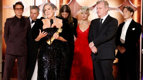 'Oppenheimer' se consagra en los Globos de Oro 2024