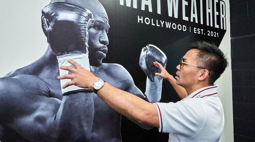 Pacquiao se hace cargo del antiguo gimnasio de Mayweather