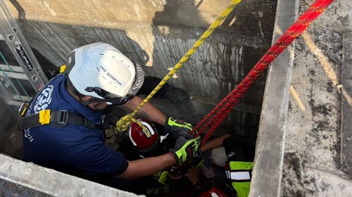 Cae hombre en fosa en panteón El Roble y resulta herido