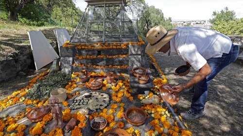 Abren tumba prehispánica ubicada en Cholula, Puebla