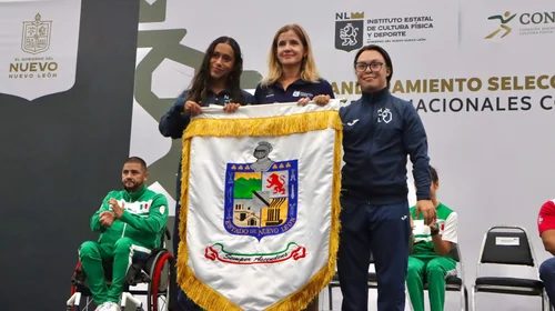 Abanderan a la selección Nuevo León de cara a Paranacionales 2024