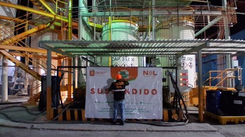 Aplican suspensiones de fábricas en Parque Industrial Mitras