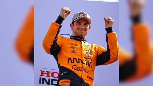 Pato O'Ward queda segundo en Iowa y segundo en el IndyCar