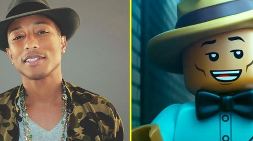 Pharrell Williams se convierte en lego para contar su historia