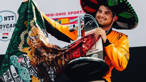 Piloto regio conquista la victoria en el IndyCar, en Ohio