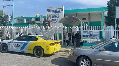 Suspenden clases en secundaria por amenaza de balacera