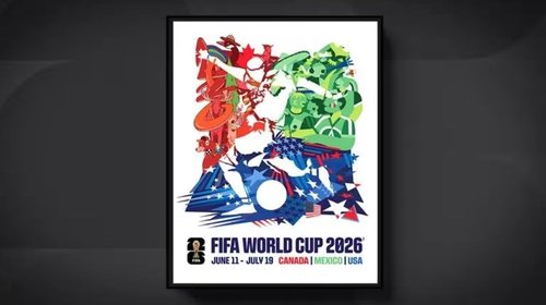 Revelan póster del Mundial 2026 y confirman repechaje en México