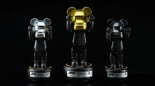 Trofeo del Gran Premio de EUA… ¡se parece a Mickey Mouse!