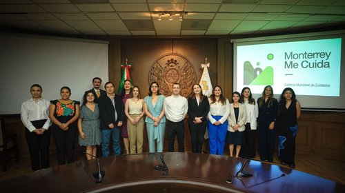 Presenta Monterrey avances del Sistema Municipal de Cuidados