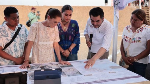 Presidenta supervisa red de saneamiento en Acapulco por huracanes