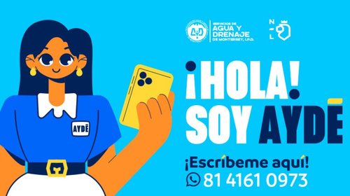 Pretende Agua y Drenaje agilizar atención de reportes con chatbot