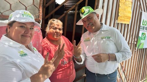Promete Luis Guevara que creara centros caninos en García 