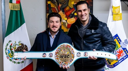 Promocionan el box en NL con firma de Cinturón de la Paz