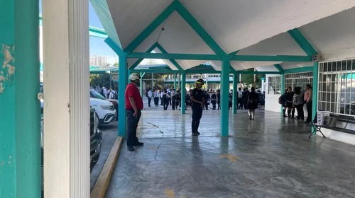 Supervisa Protección Civil escuelas en Montemorelos tras sismo