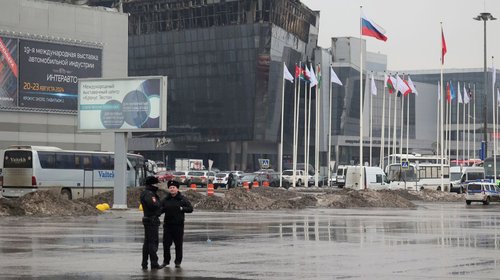 Putin: Responsables de ataque en Moscú trataron de huir a Ucrania