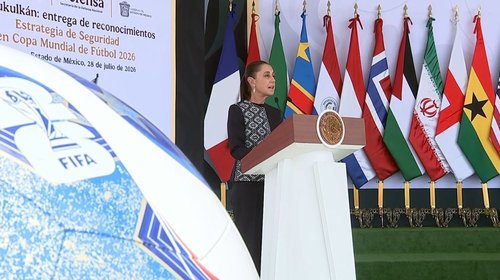 Reconocen estrategia de seguridad desplegada durante Mundial 2026