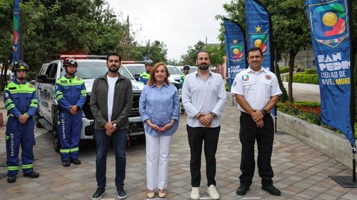 Refuerza San Pedro a Protección Civil con nuevas unidades 