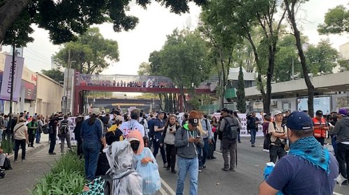 Refuerzan seguridad ante manifestaciones del CNTE en CDMX