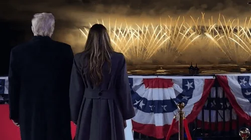 Trump celebra su vuelta al poder con fiesta y fuegos artificiales