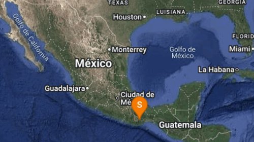 Registran sismo de magnitud 4.8 al sur de Oaxaca
