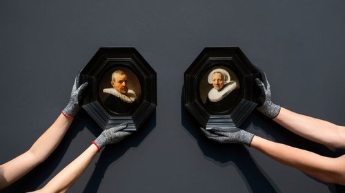 Retratos de Rembrandt vuelven a la vista pública