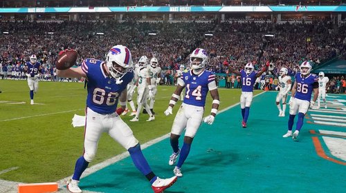 Bills remontan 21-14 sobre Dolphins; aseguran ser No. 2 de la AFC