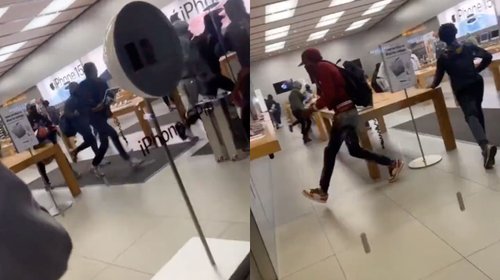 Más de 100 enmascarados saquean tiendas en Filadelfia