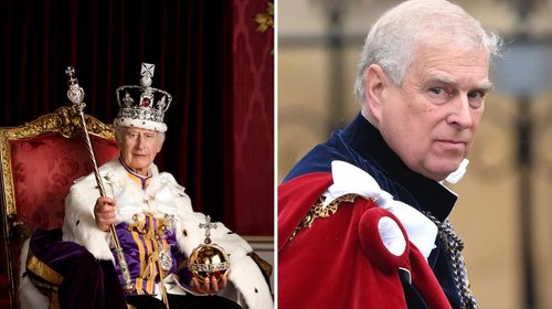Rey Carlos III despoja a Andrés de títulos y lo desaloja