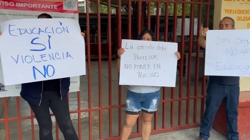Padres cierran secundaria en Victoria por inseguridad