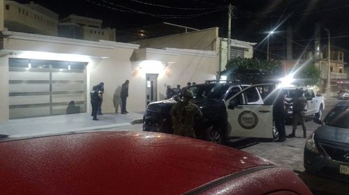Aseguran arsenal y maquinaria del CJNG en Tierra Blanca, Veracruz