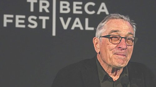 Homenajean a De Niro en el Festival de cine de Tribeca