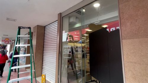 Roban tienda departamental en el Centro de Matamoros