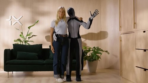 Lanzan robot humanoide Neo para tareas del hogar en 2026