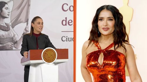 Anunciarán Sheinbaum y Salma Hayek incentivos al cine mexicano