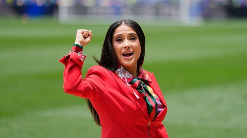 Aclaran que Salma Hayek acudió al Mundial por invitación de FIFA