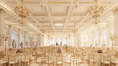 Salón de baile de Trump costaría US$600 millones