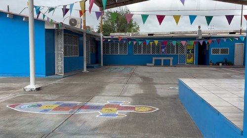 Advierten riesgo por malas condiciones en jardín de niños 