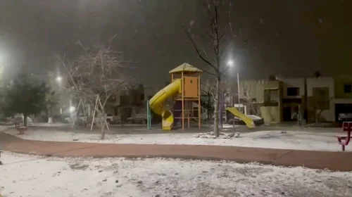 Saltillo amanece con temperaturas bajo cero; cierran 23 puentes