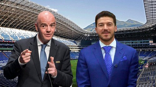 Infantino invita a Samuel García a ser parte del Mundial 2026